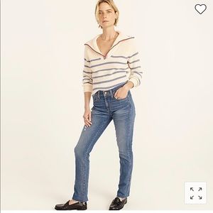 9" mid-rise vintage slim-straight jean in Tilda wash